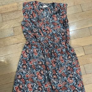 Ann Taylor Sleeveless Patterned Dress - Size L